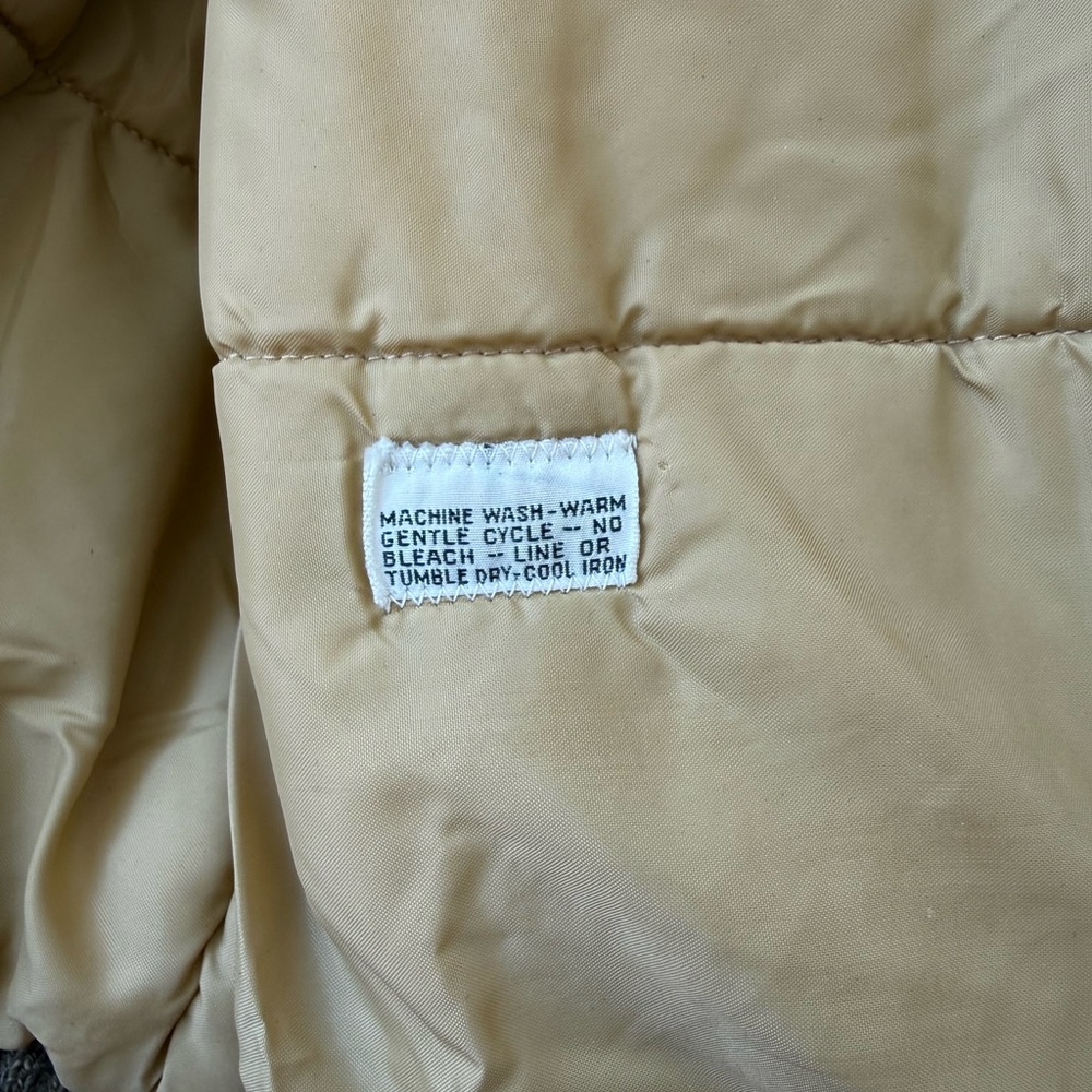 Vintage Struggle Gear Shearling Collar Bomber Jacket • Size 42 • Made in USA - Picture 5 of 5